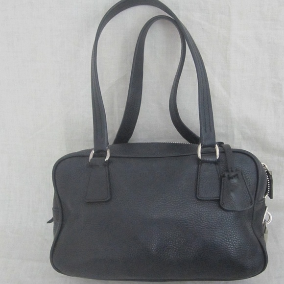 SOLD ON E BAY PRADA LEATHER SHOULDER HANDBAG - Picture 7 of 8